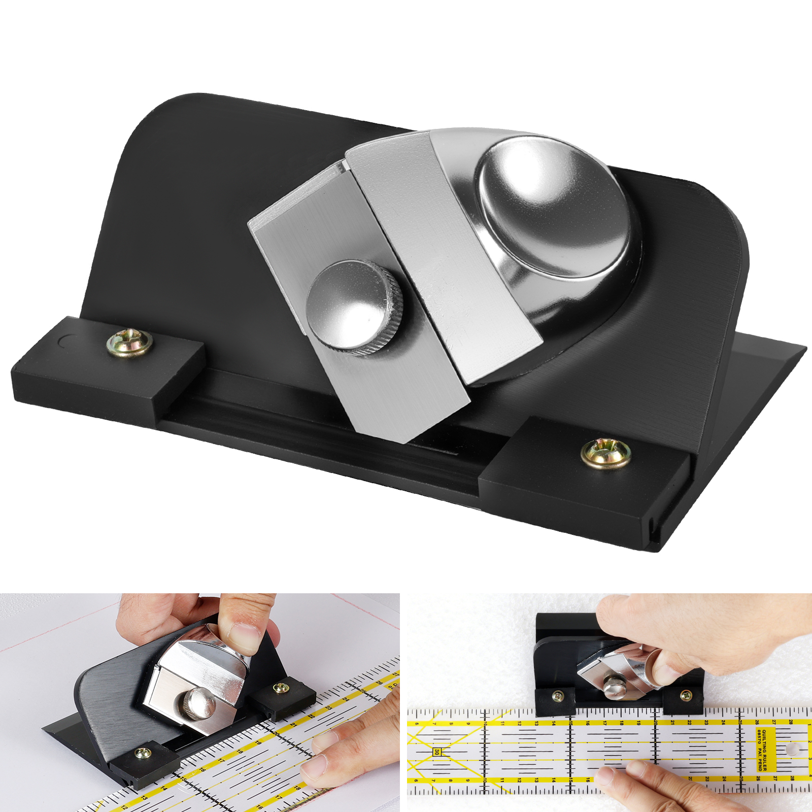 Engraved Wood Frame - Retractable Mat Cutter 45° Bevel Blade