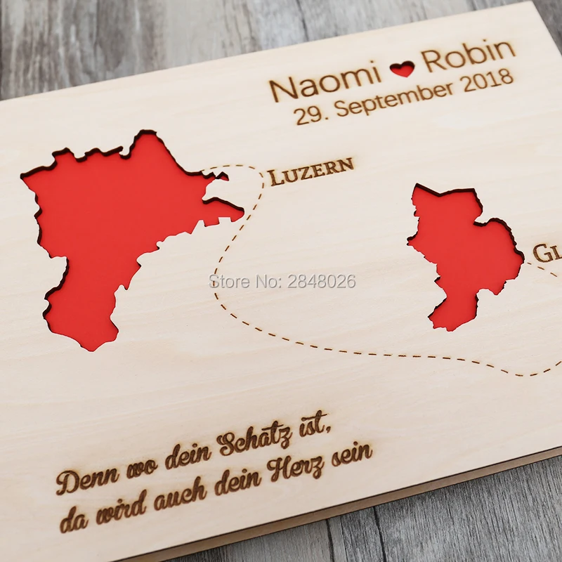 Rustic personalized wedding gu - Custom Star Map reseña y precio