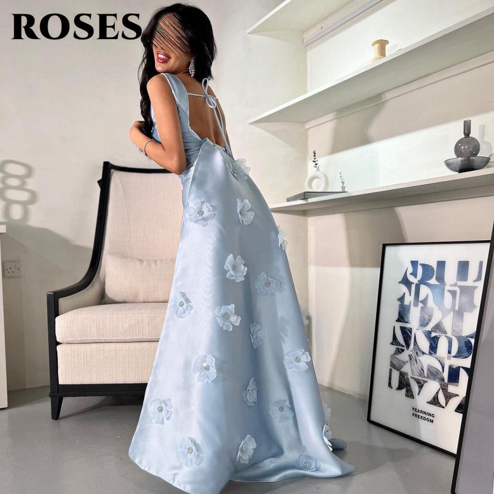ROSES Sky Blue 3D Flowers Part - Custom Night Sky reseña y precio
