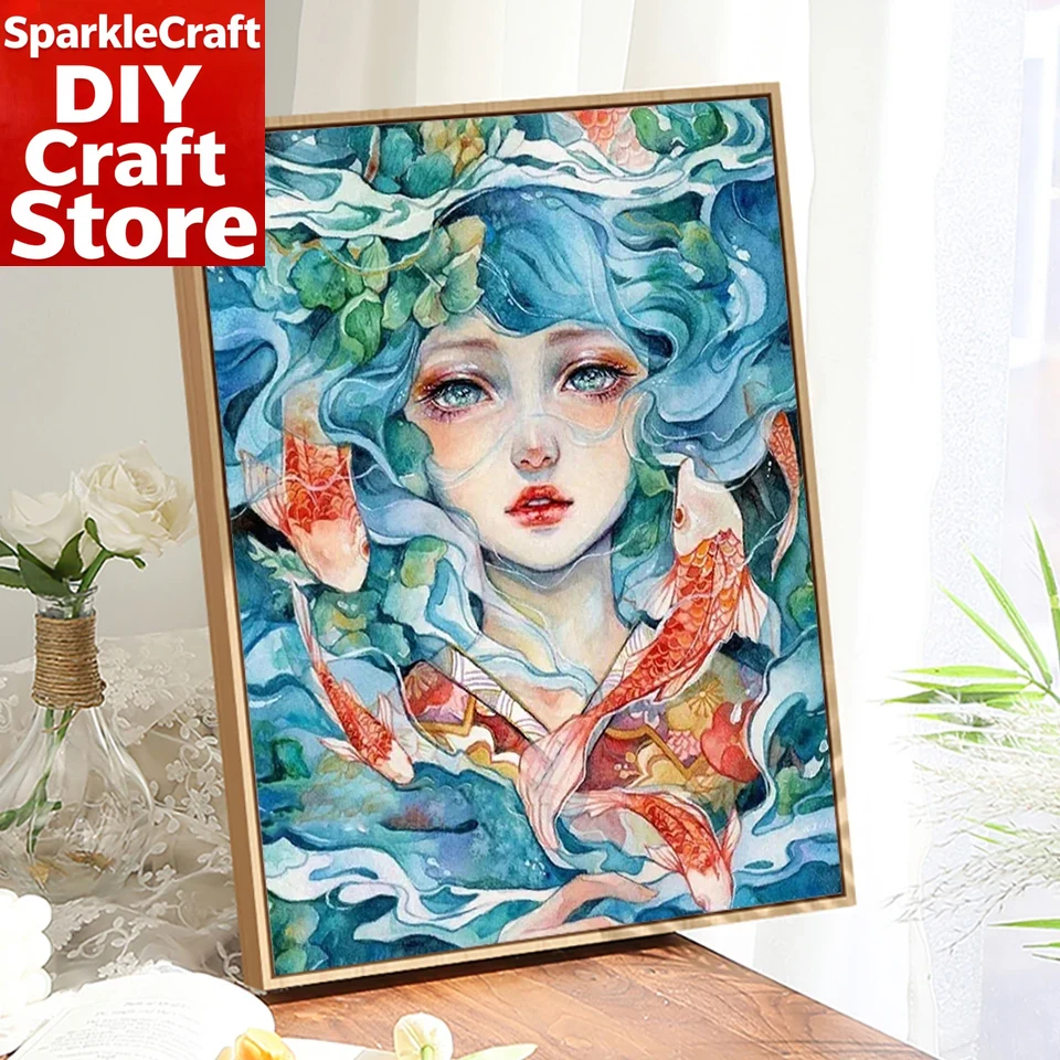 1PC frameless 5D Diy Diamond P - Photo Mosaic Print reseña y precio