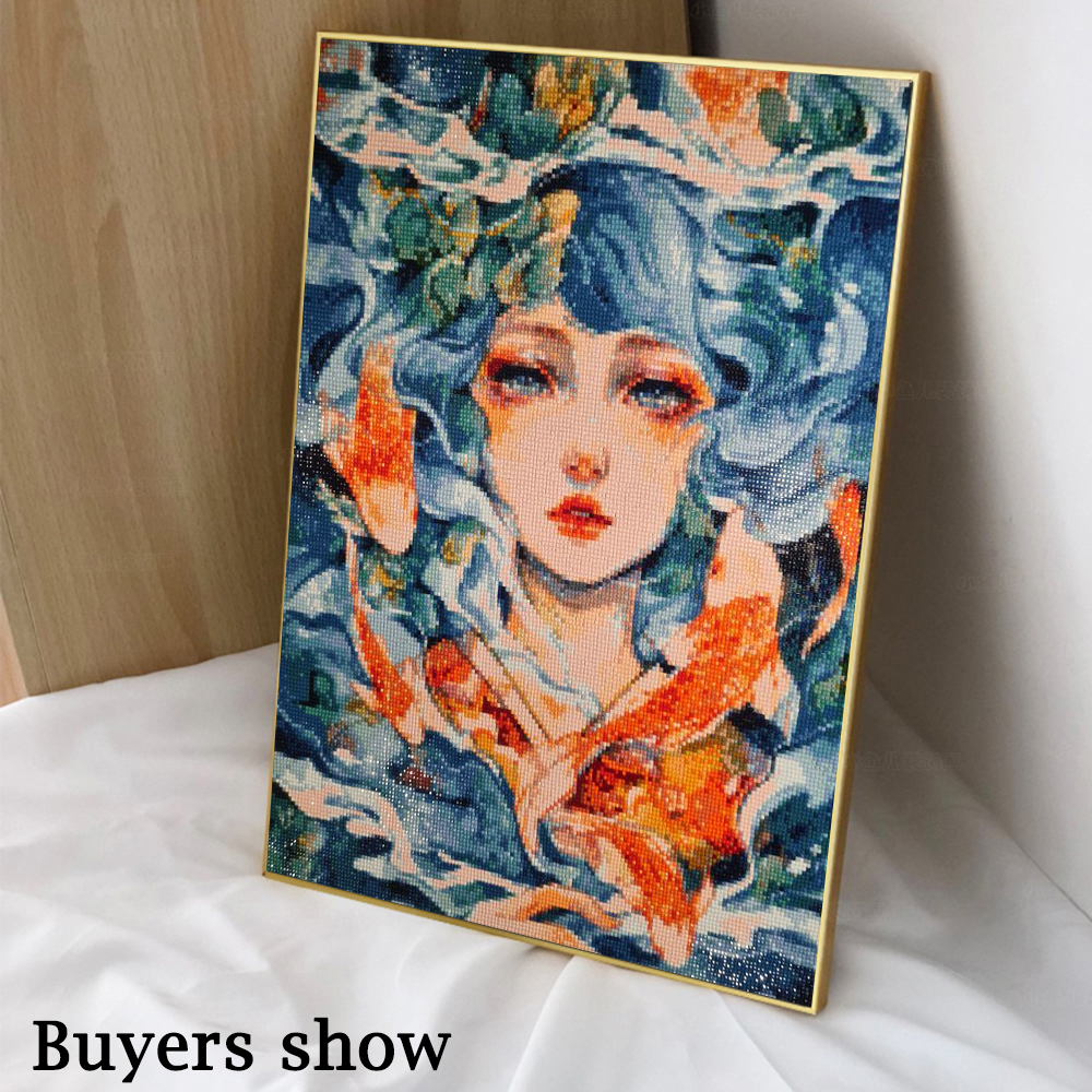 1PC frameless 5D Diy Diamond P - Photo Mosaic Print reseña y precio