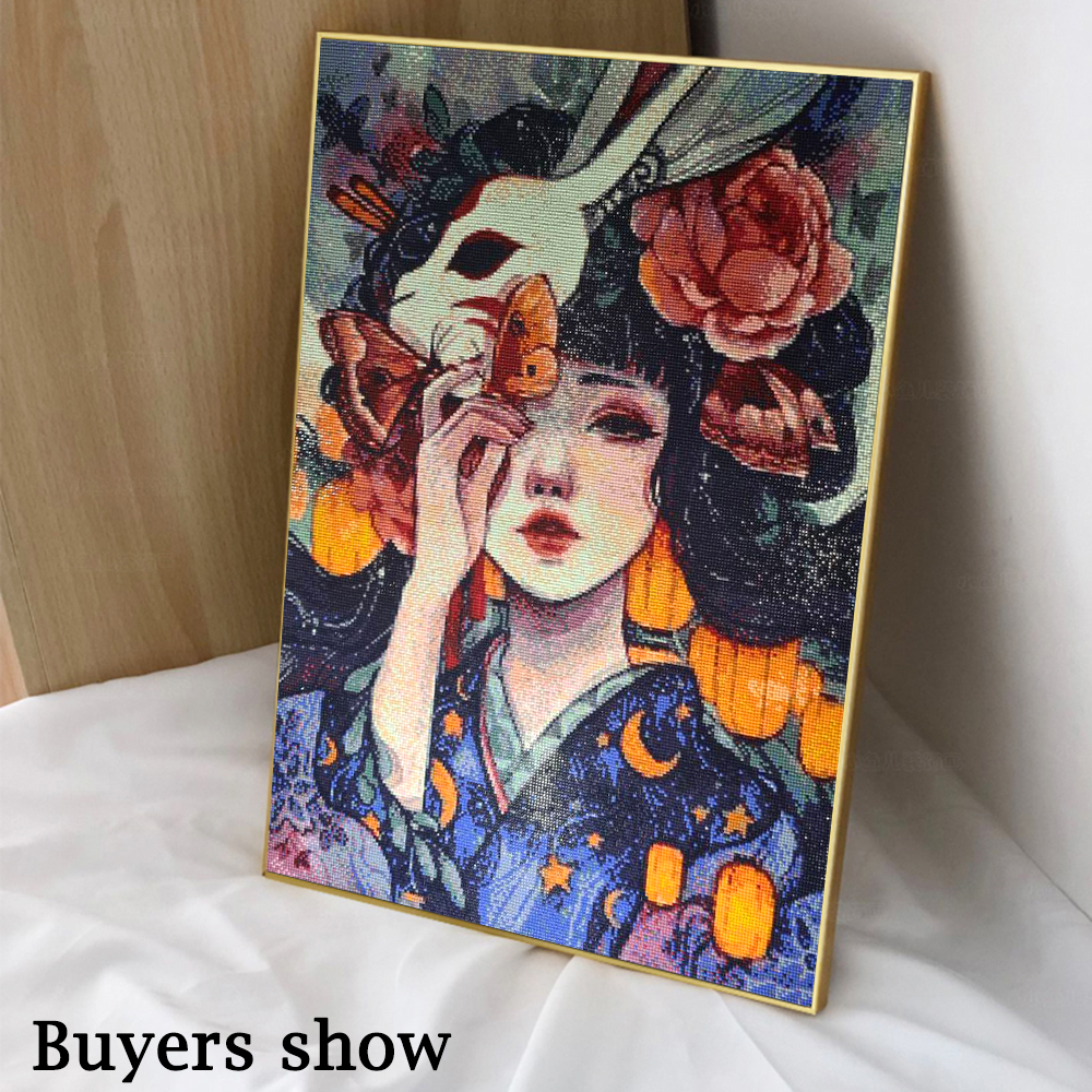 1PC frameless 5D Diy Diamond P - Photo Mosaic Print reseña y precio
