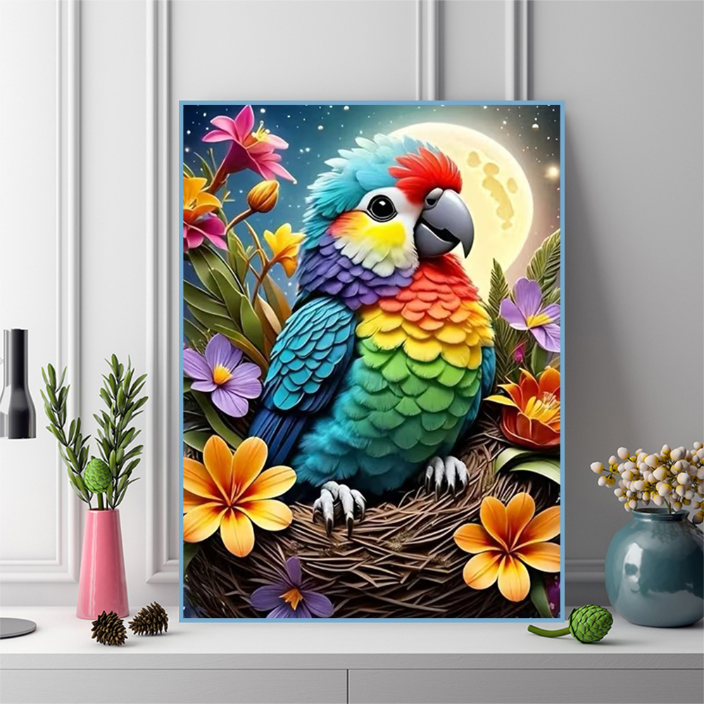 1PC frameless  DIY Diamond Pai - Photo Mosaic Print reseña y precio