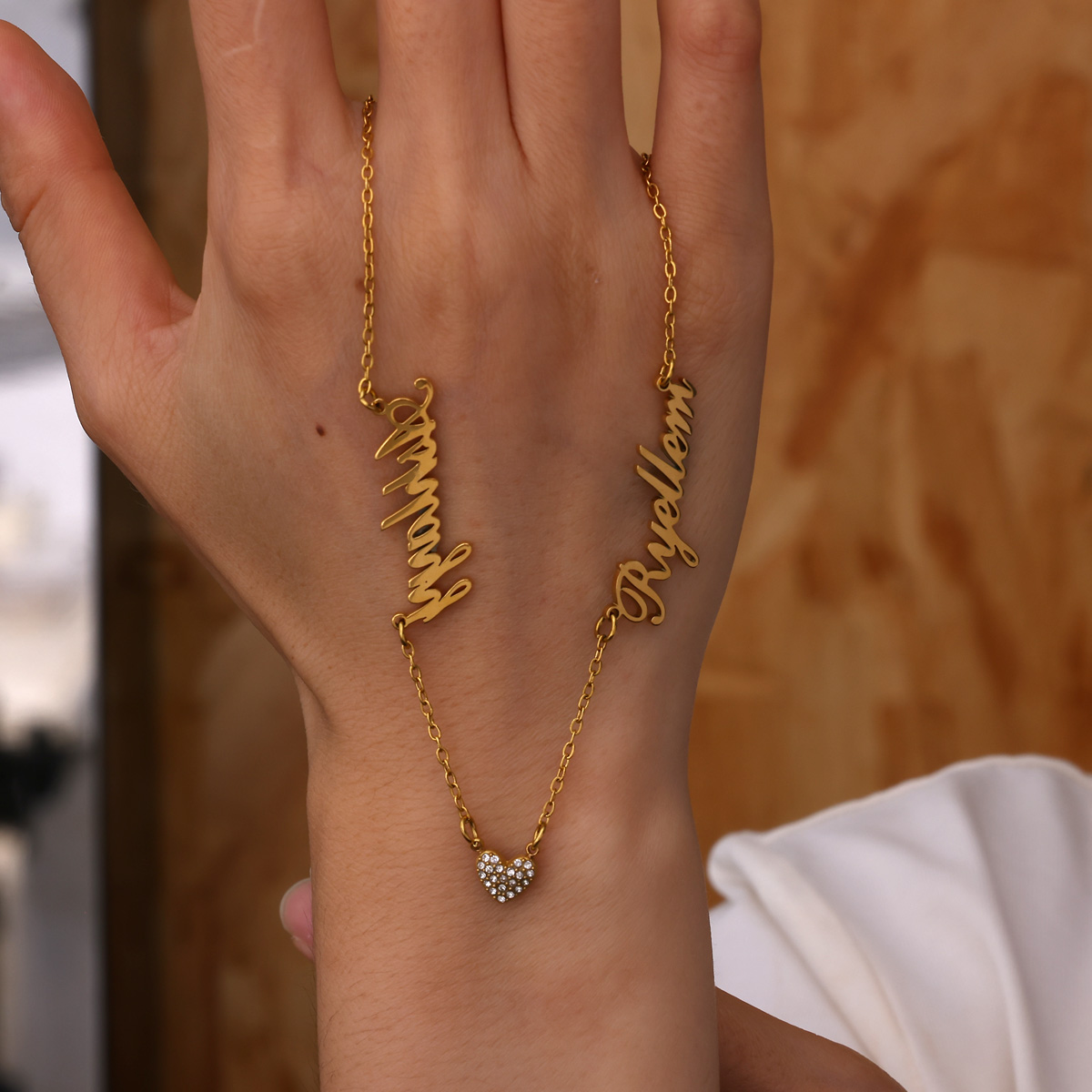 Custom Two Name Necklace For W - Name Necklace Custom reseña y precio