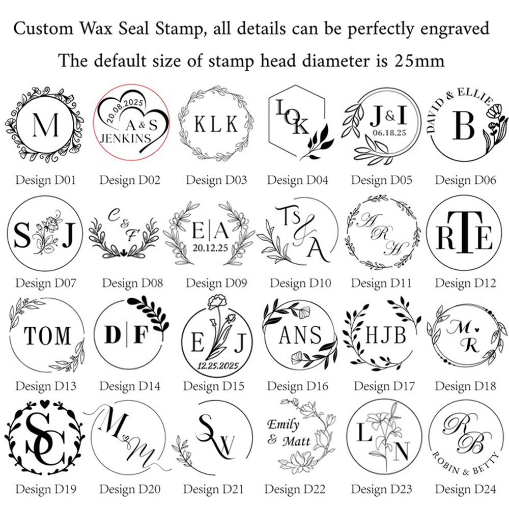 Wedding Custom Wax Seal Stamp  - Wax Seal Letter Kit reseña y precio