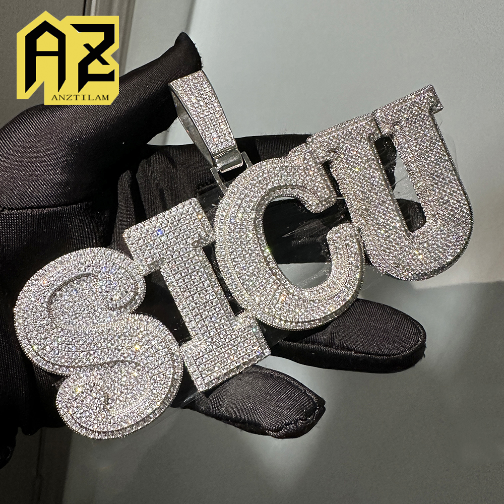 BIG Customized Name Letters Ic - Name Necklace Custom reseña y precio