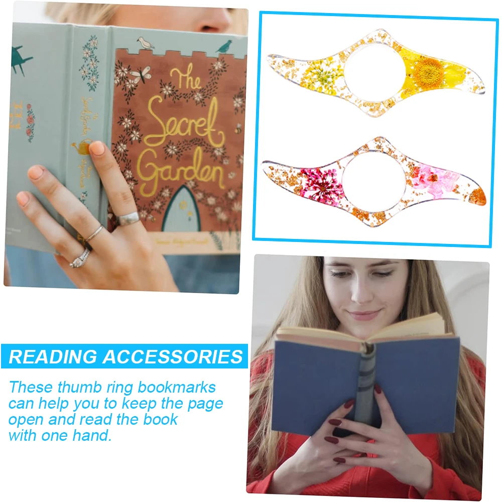 Exquisite Dried Flowers Thumb  - Dried Flower Bookmark reseña y precio