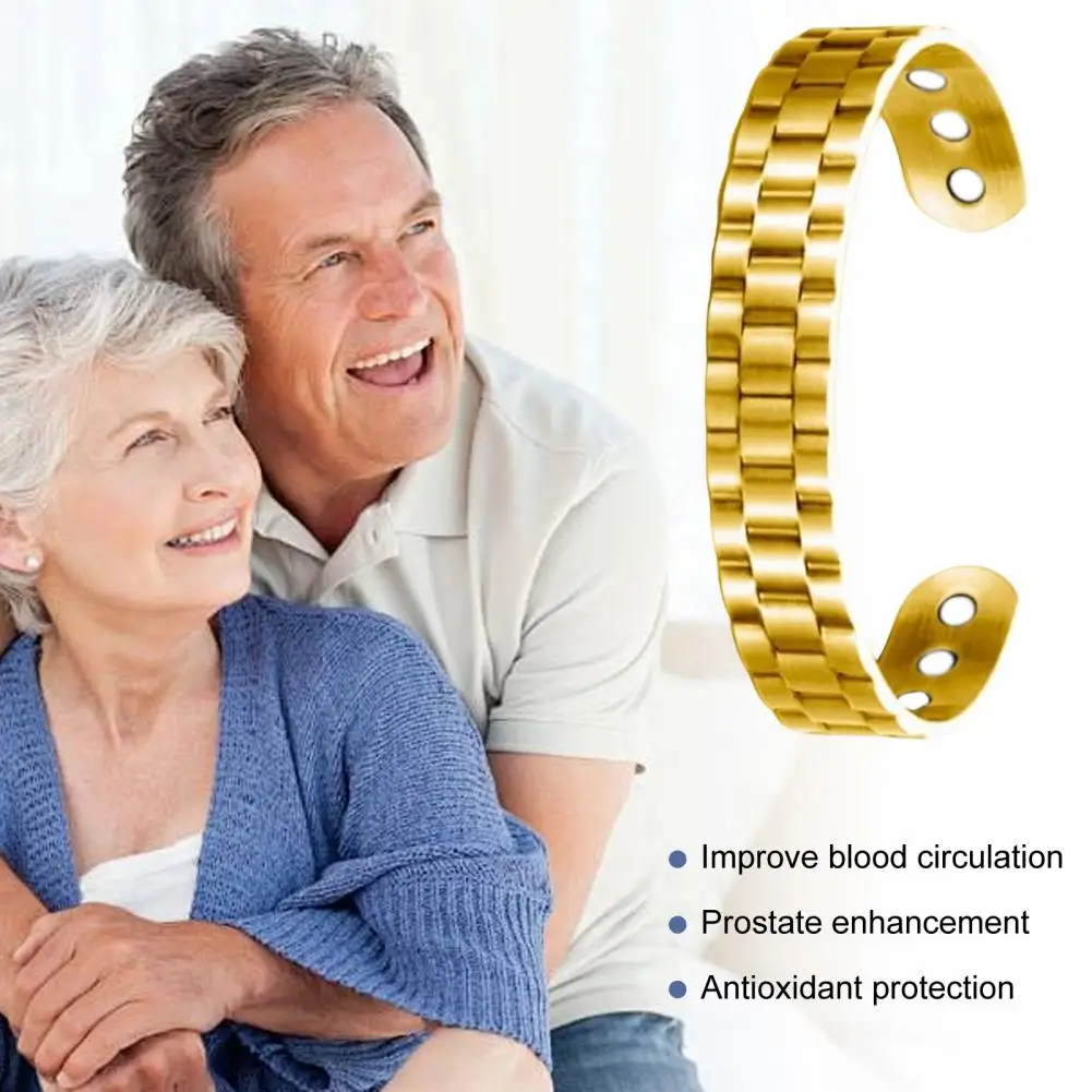 Magnetic Copper Prostate Wrist - Coordinates Bracelet reseña y precio
