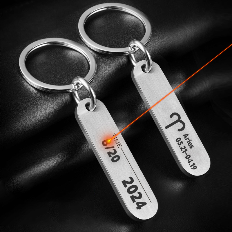 Customized Key Chains with Las - Initial Ring Custom reseña y precio