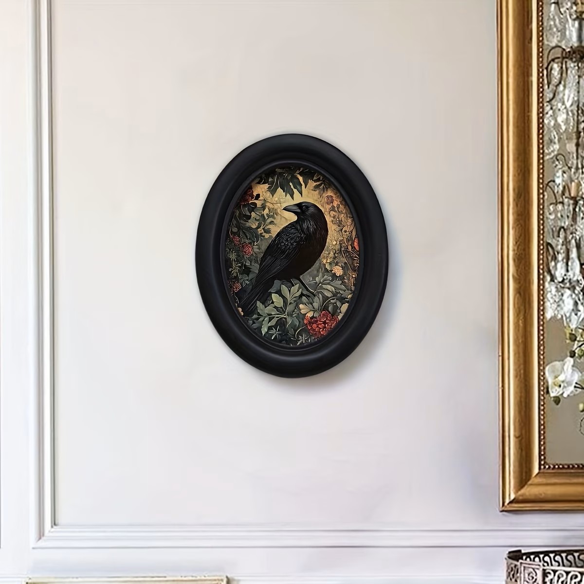 1 Piece of Bohemian Vintage 3D - Engraved Wood Frame reseña y precio