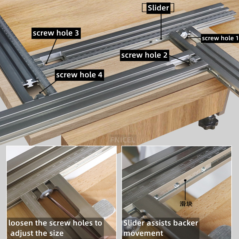 Routing Jig Frame System Trimm - Engraved Wood Frame reseña y precio