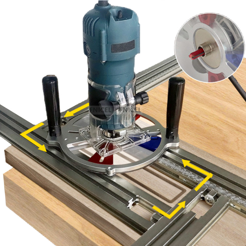 Routing Jig Frame System Trimm - Engraved Wood Frame reseña y precio