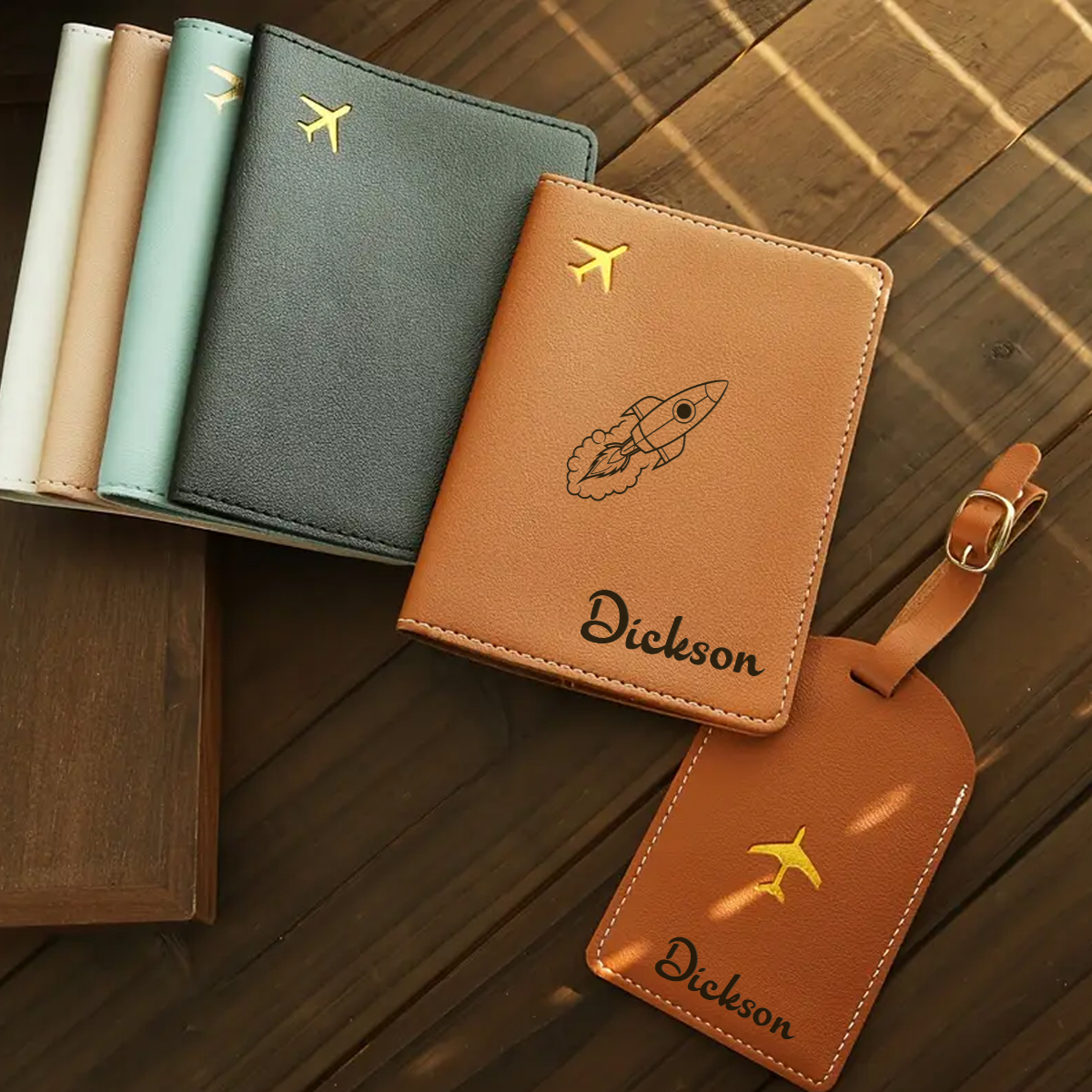 Customized Name Luggage Tag 2p - Personalized Name Box reseña y precio