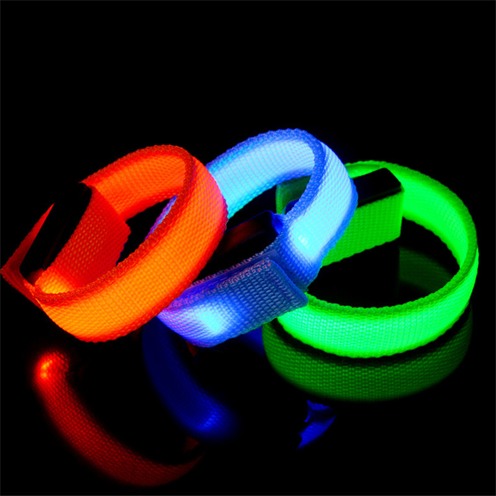 LED Reflective Bracelet Nylon  - Coordinates Bracelet reseña y precio