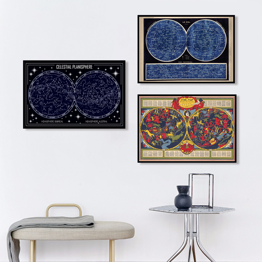 1pc Celestial Planisphere Map  - Custom Star Map reseña y precio