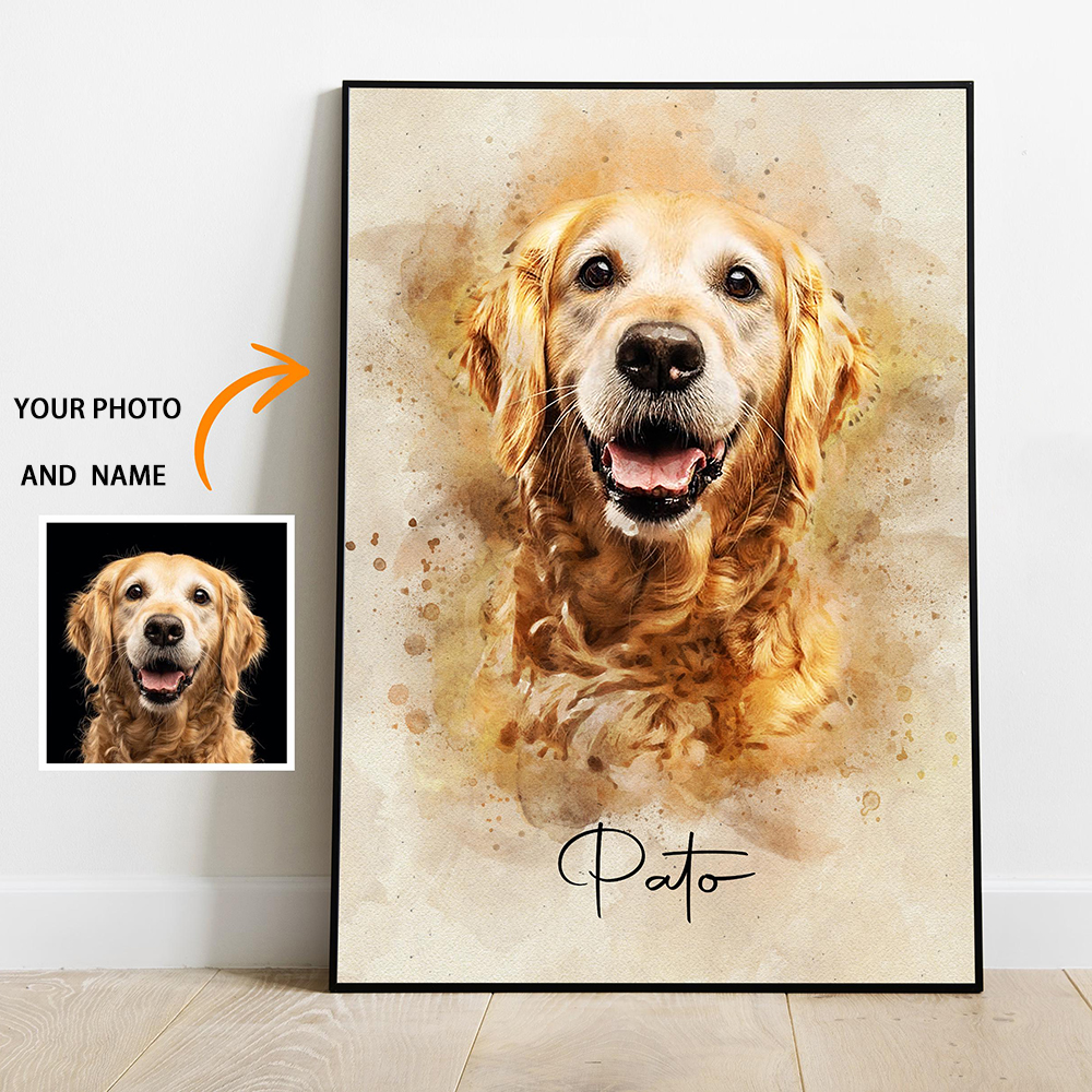 Personalized Pet Portraits Pho - Pet Portrait Custom reseña y precio