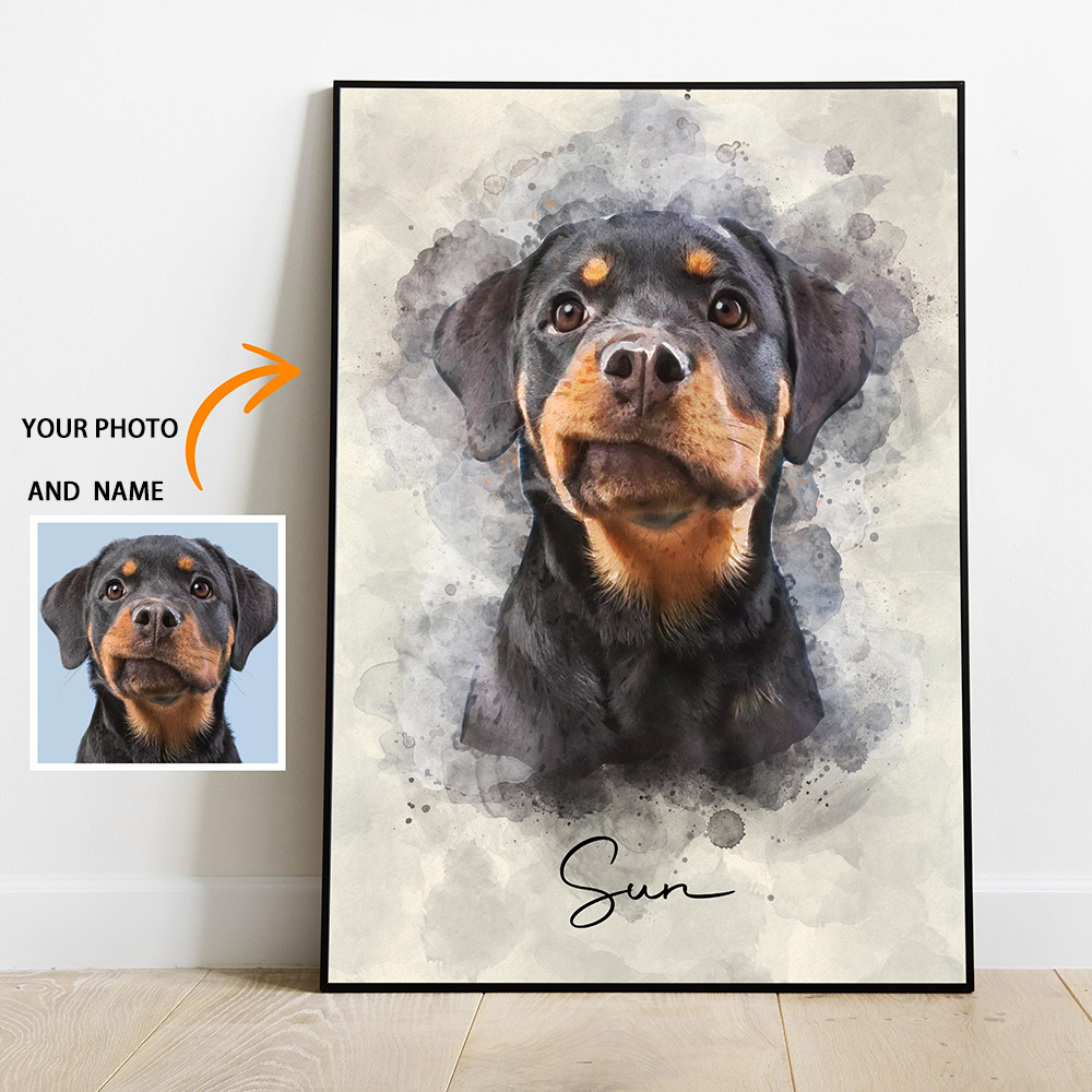 Personalized Pet Portraits Pho - Pet Portrait Custom reseña y precio