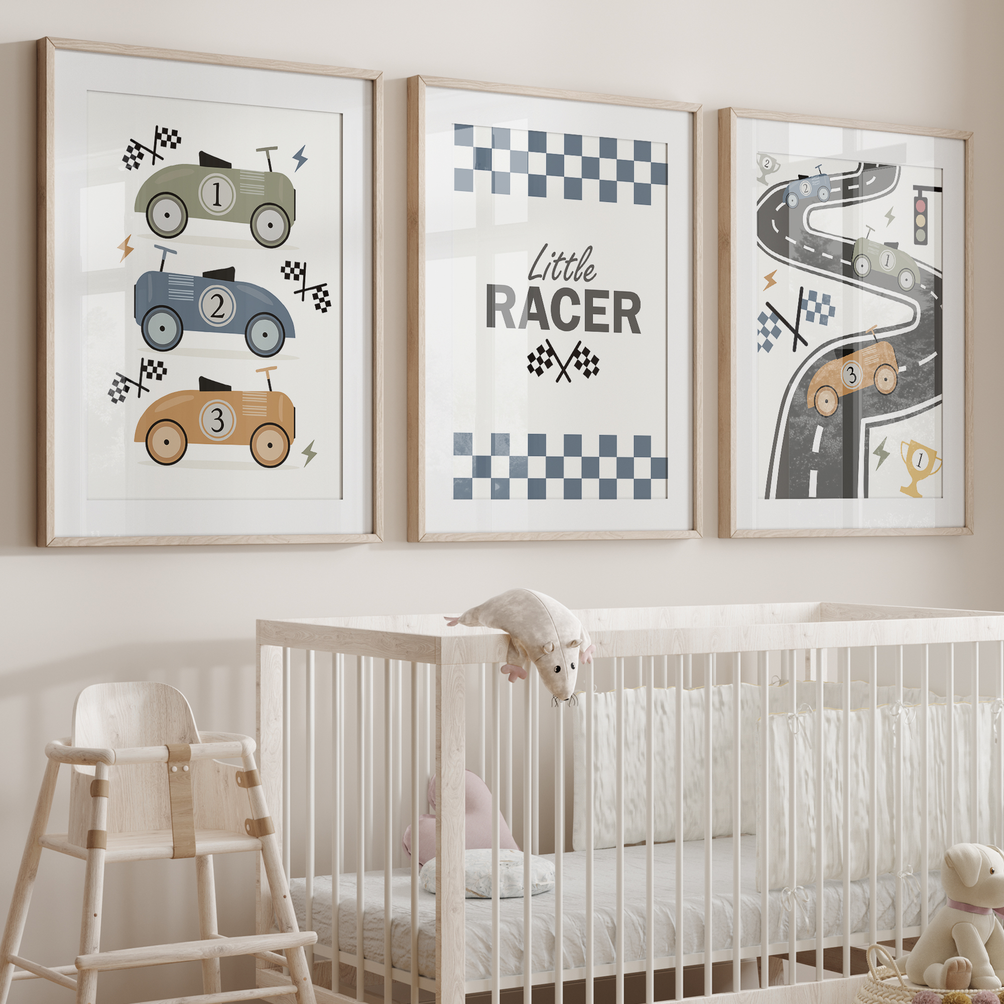 3pcs Minimalist,Cartoon Car Ra - Personalized Name Box reseña y precio