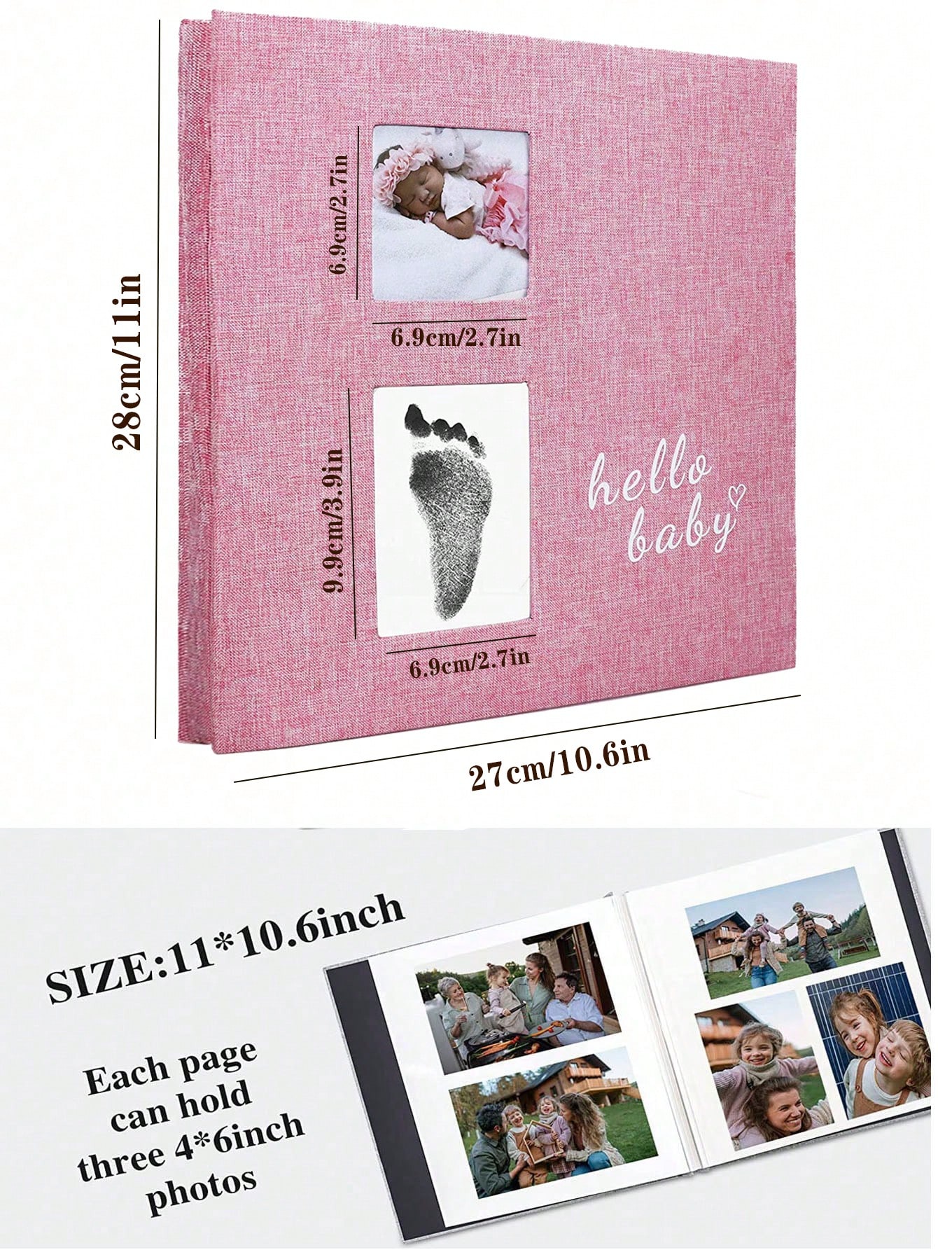 Baby photo album self-adhesive - Custom Photo Book reseña y precio