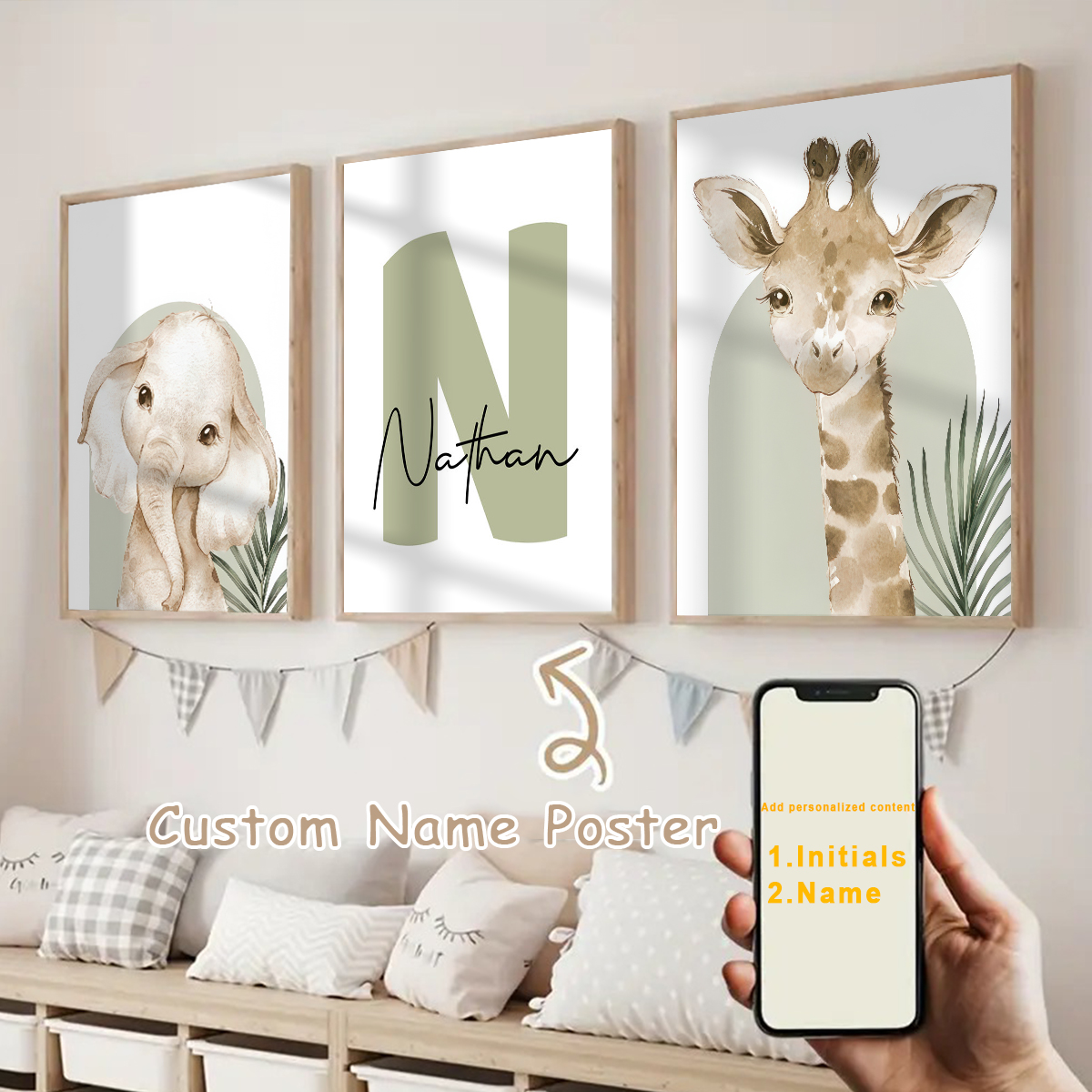 3pcs/set Customized Personaliz - Personalized Name Box reseña y precio
