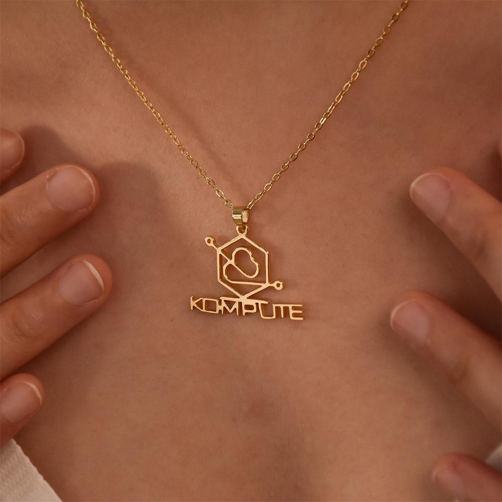 Custom Company Logo Necklace P - Name Necklace Custom reseña y precio