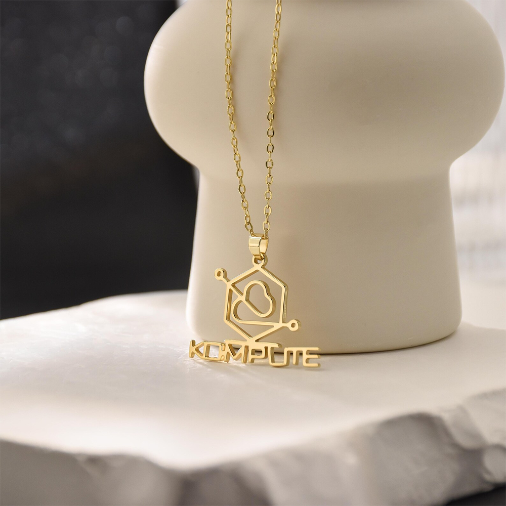 Custom Company Logo Necklace P - Name Necklace Custom reseña y precio