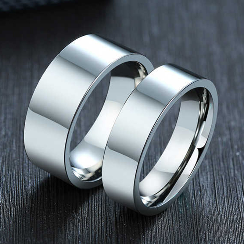 3/4/6/8mm Wide Stainless Steel - Initial Ring Custom reseña y precio