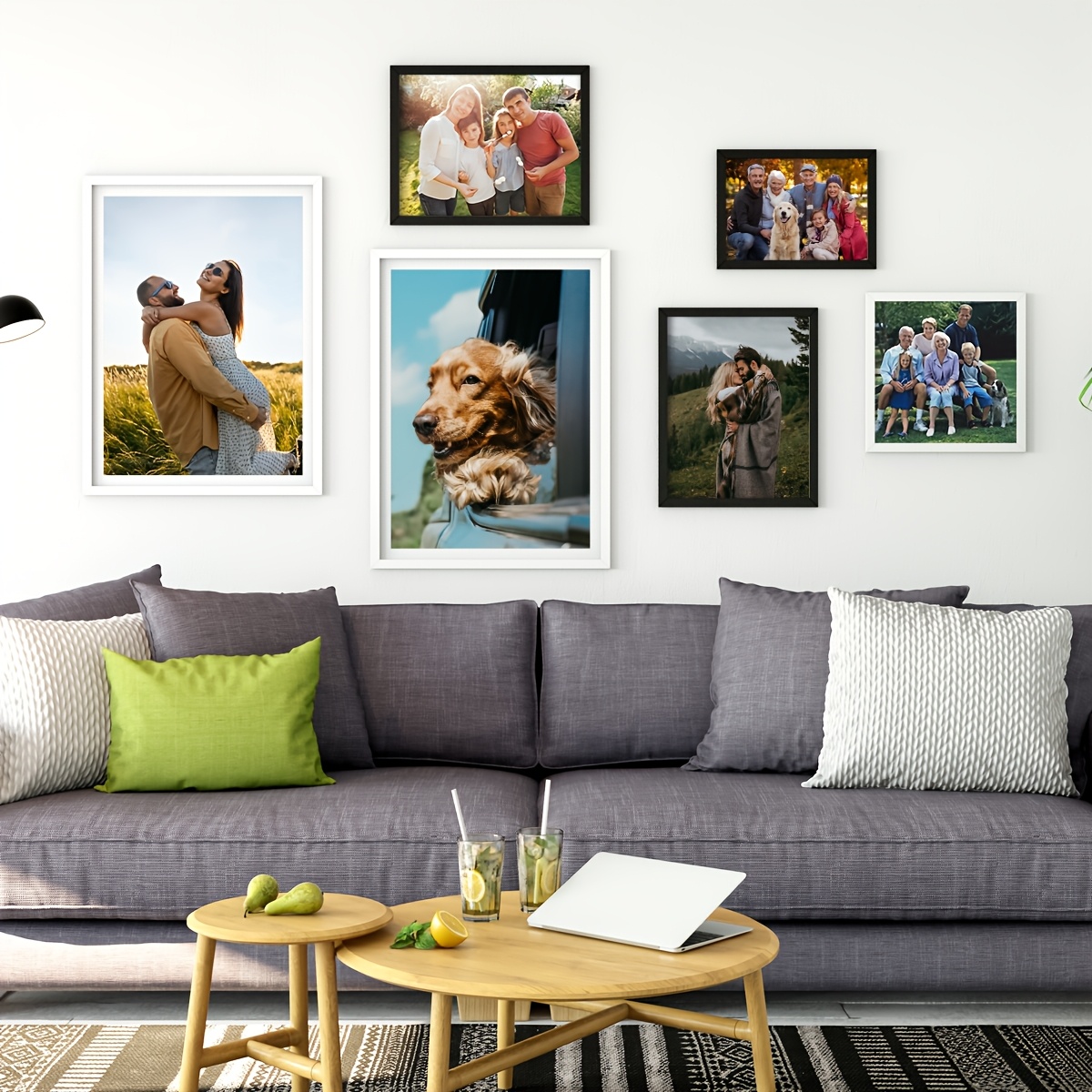 Custom Personal Photo Canvas W - Personalized Name Box reseña y precio