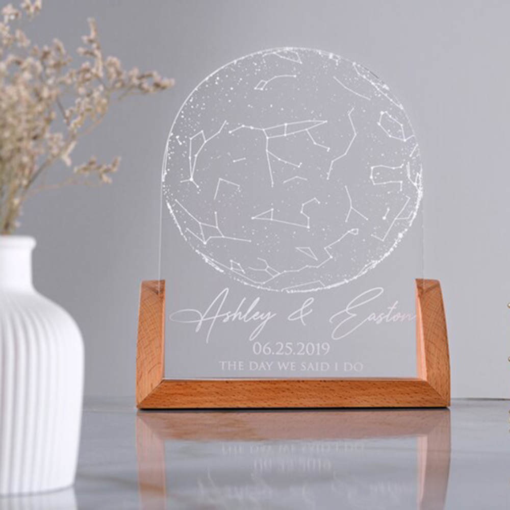 Custom Star Map by Date Person - Custom Star Map reseña y precio