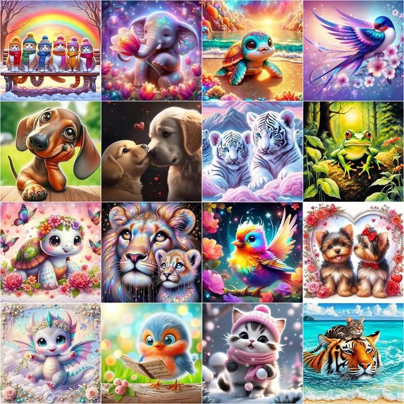 1pc frameless  5d Diamond Pain - Photo Mosaic Print reseña y precio