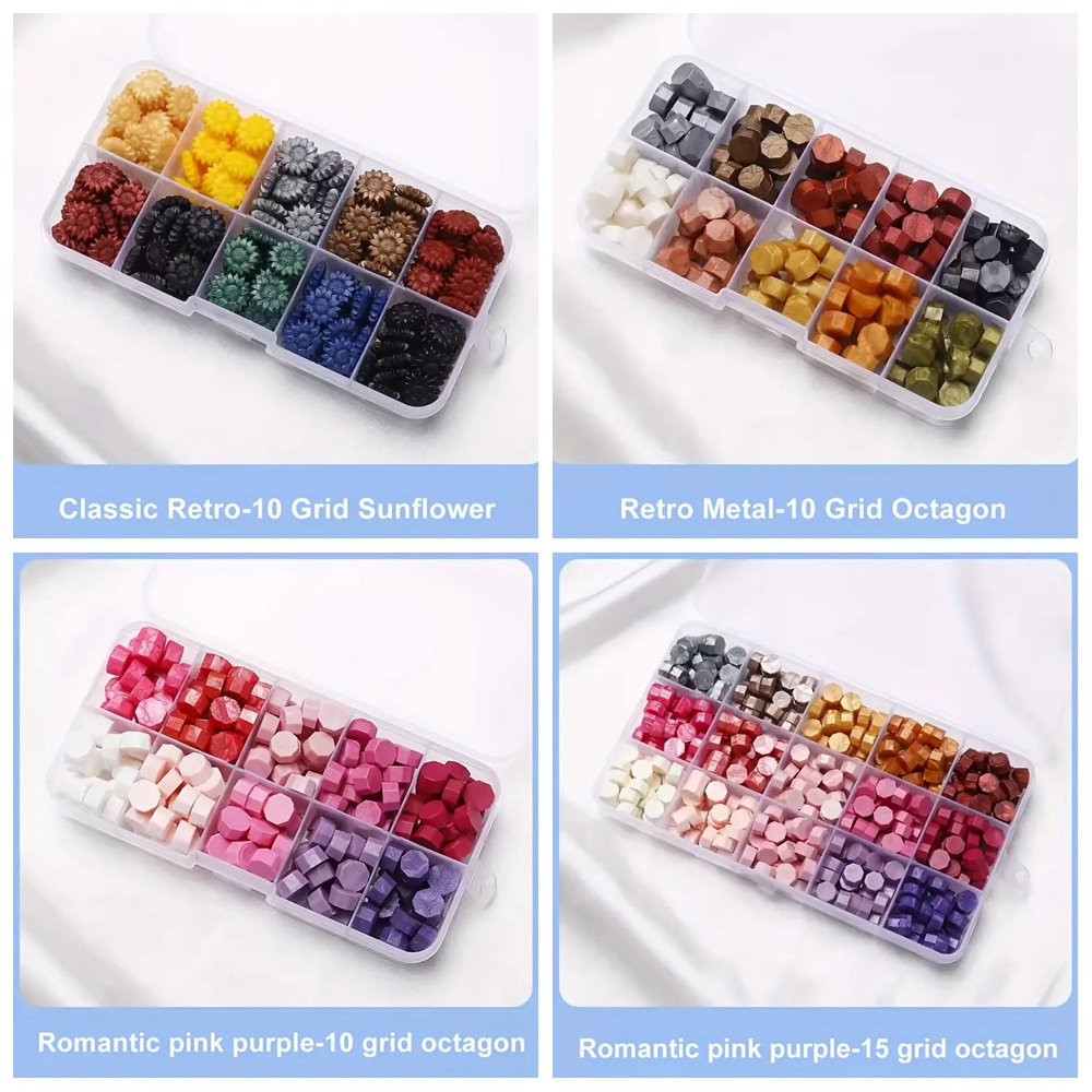 200Pcs Box Sealing Wax Beads,  - Wax Seal Letter Kit reseña y precio