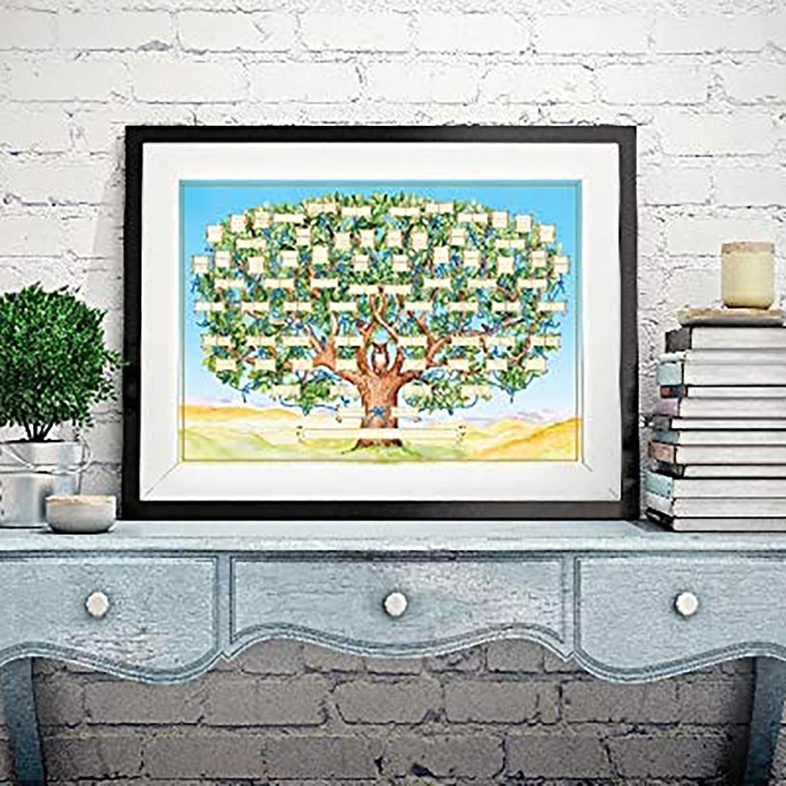 Fillable Family tree diagram C - Family Tree Print reseña y precio