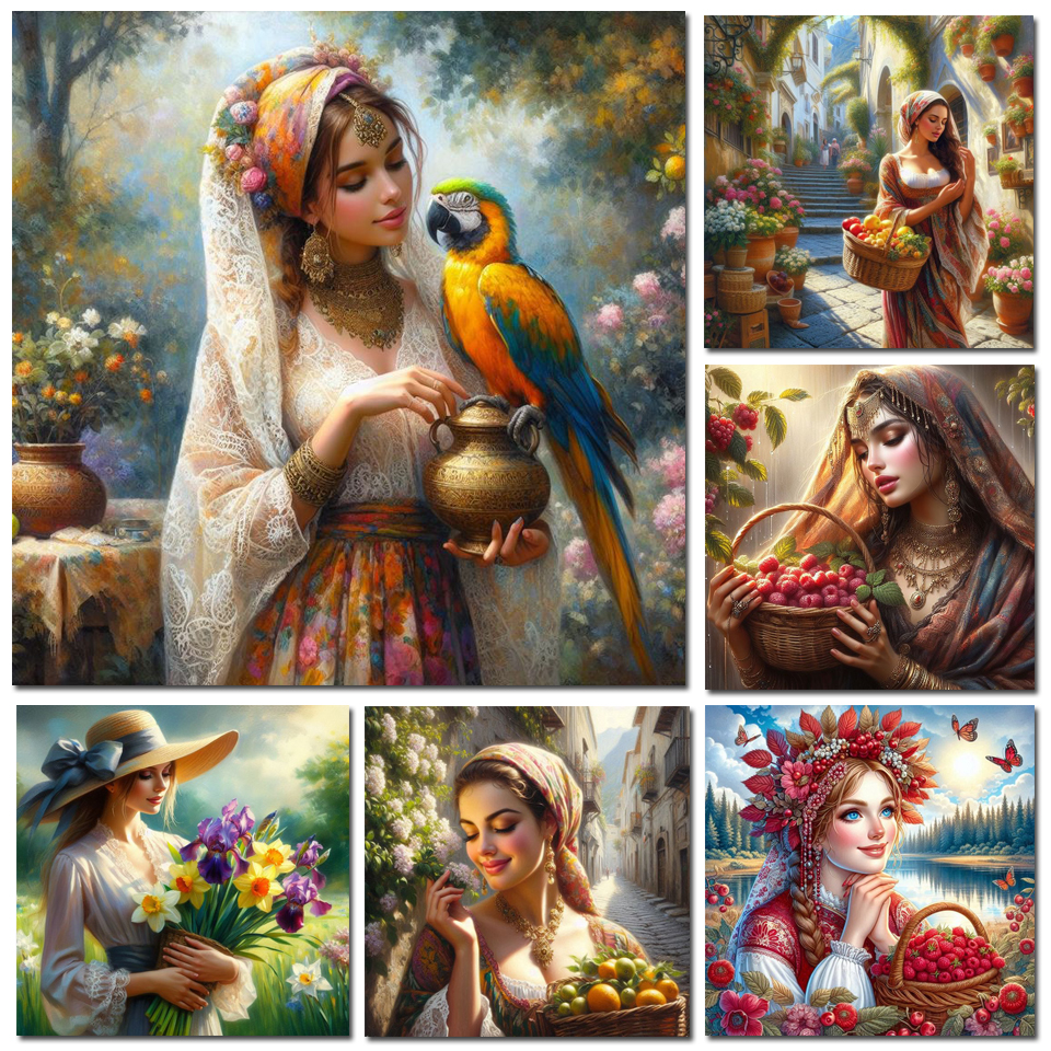 1pc frameless Diamond Painting - Photo Mosaic Print reseña y precio