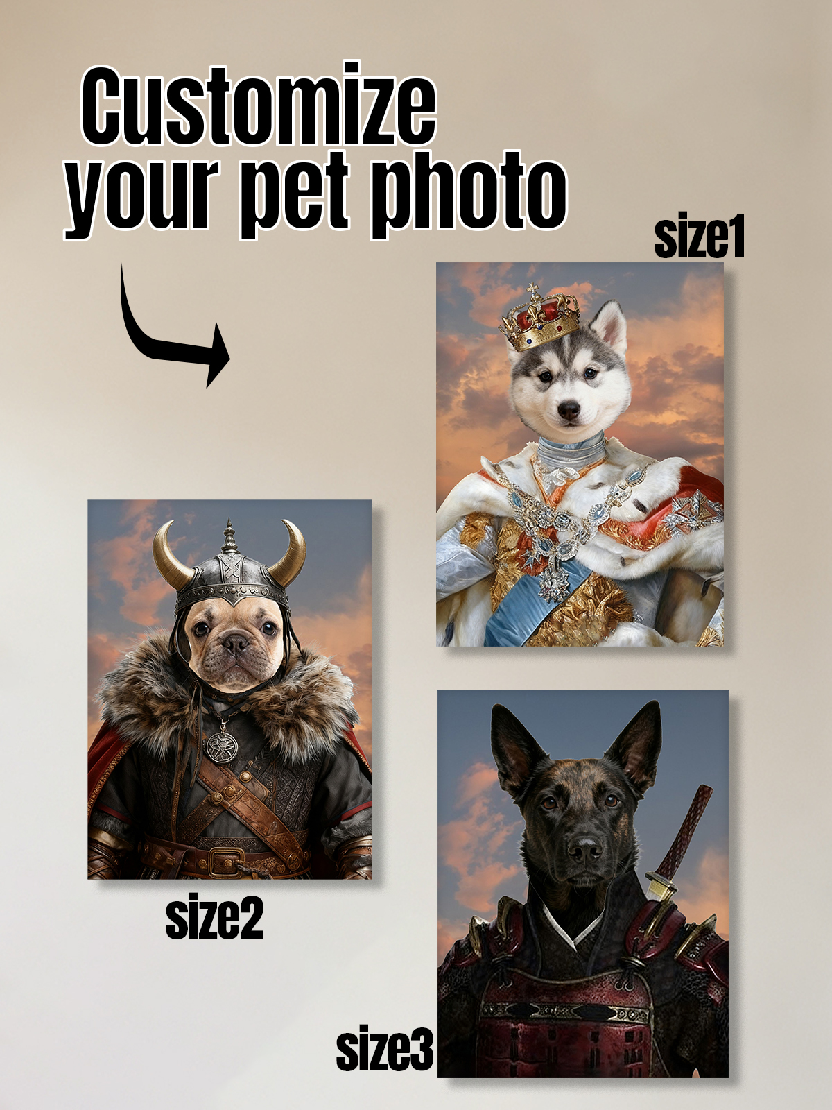 Customized Canvas Painting Roy - Pet Portrait Custom reseña y precio