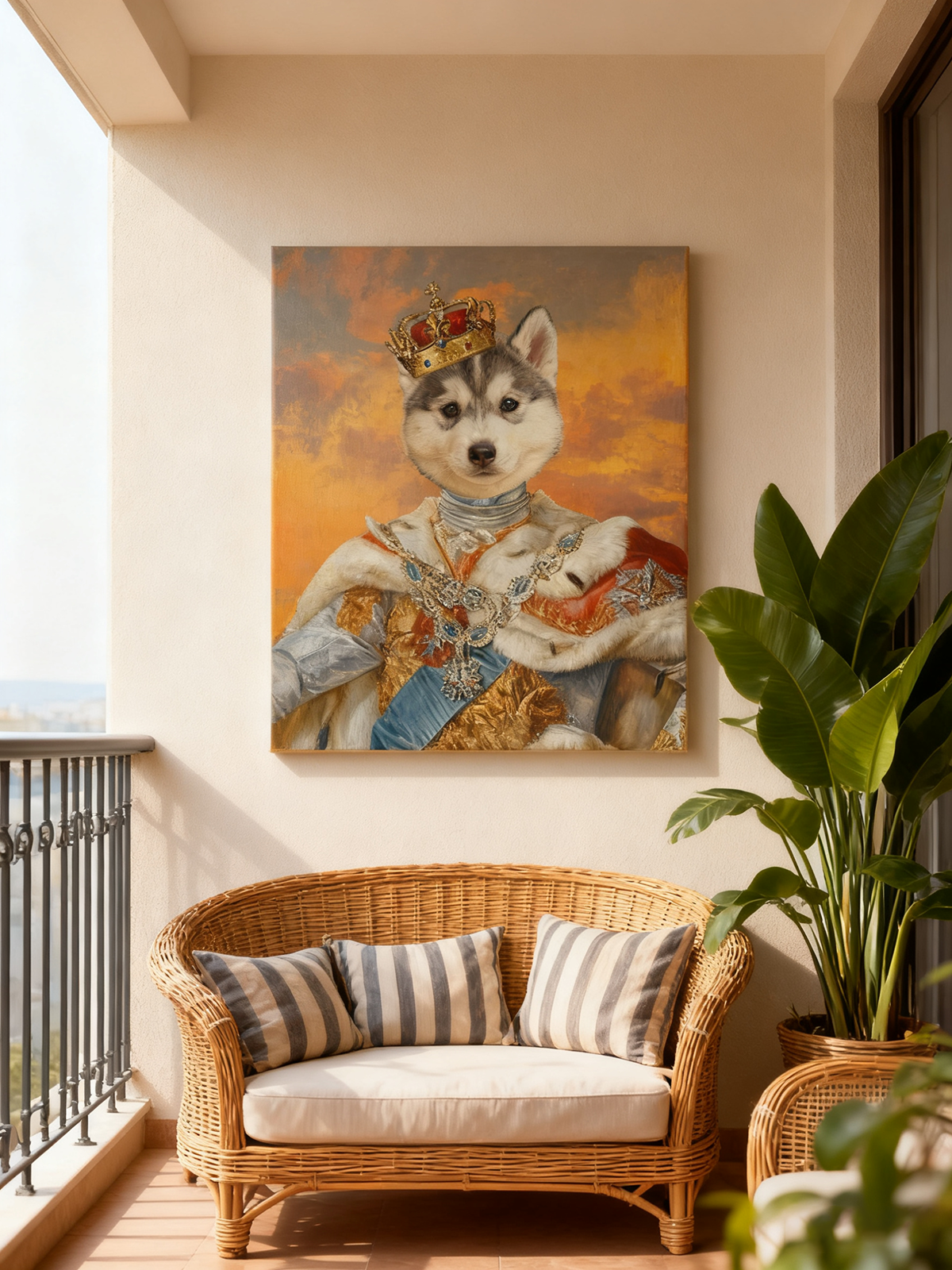 Customized Canvas Painting Roy - Pet Portrait Custom reseña y precio