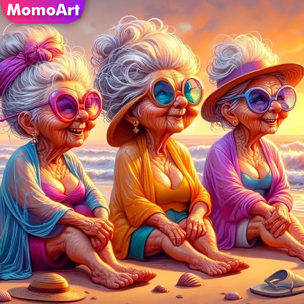 Momoart Diamond Painting Old L - Photo Mosaic Print reseña y precio