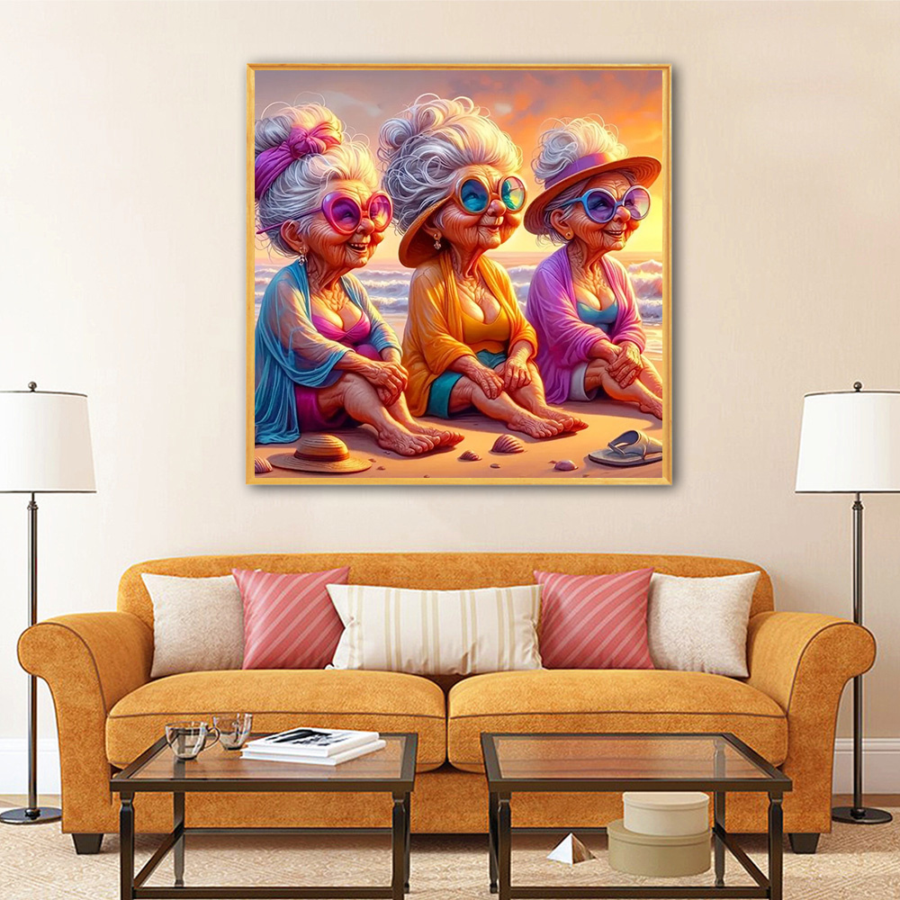 Momoart Diamond Painting Old L - Photo Mosaic Print reseña y precio