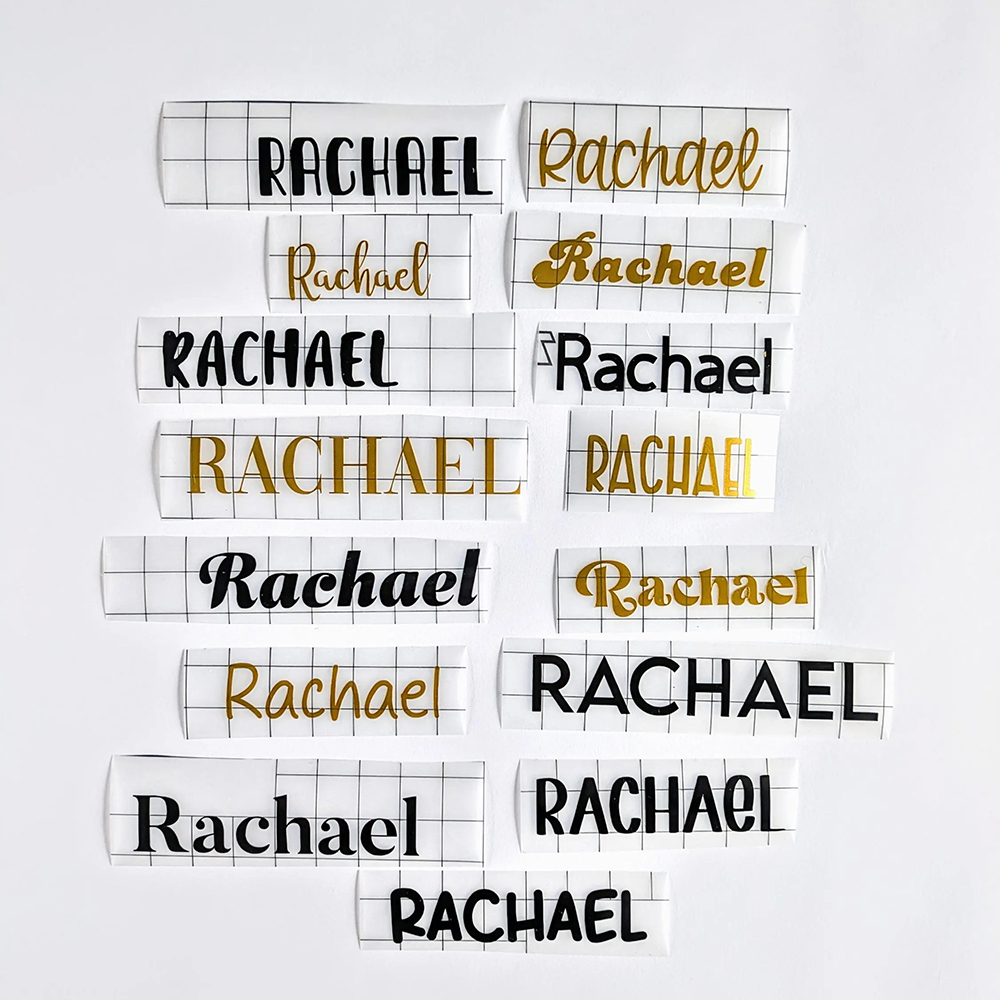 Personalized Name Vinyl Decals - Personalised Candle Label reseña y precio