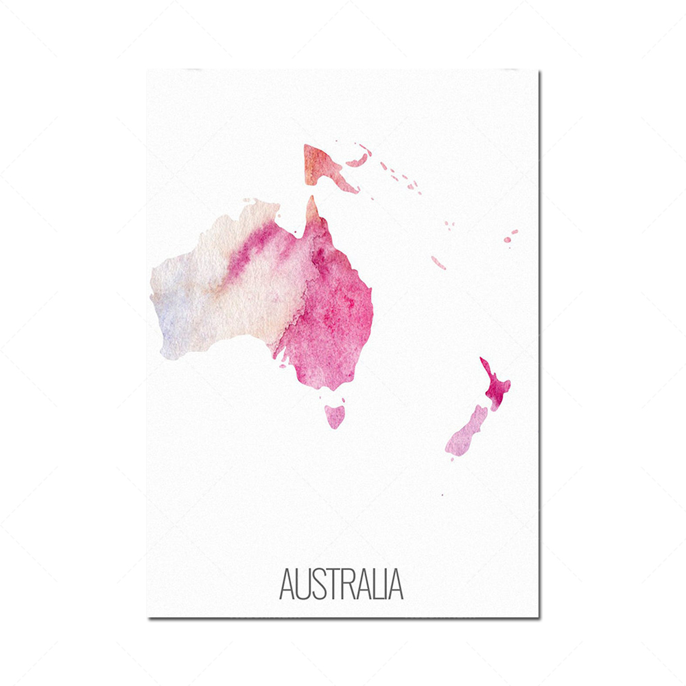 6 continent poster set, North  - Custom Star Map reseña y precio
