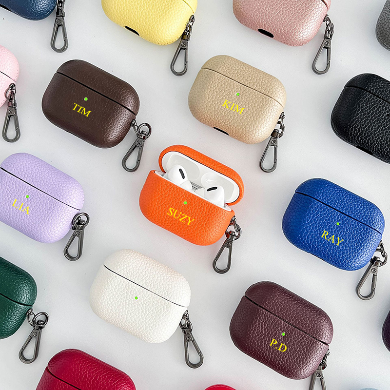 Fashion Cute Mini DIY Earphone - Monogram Keychain Leather reseña y precio