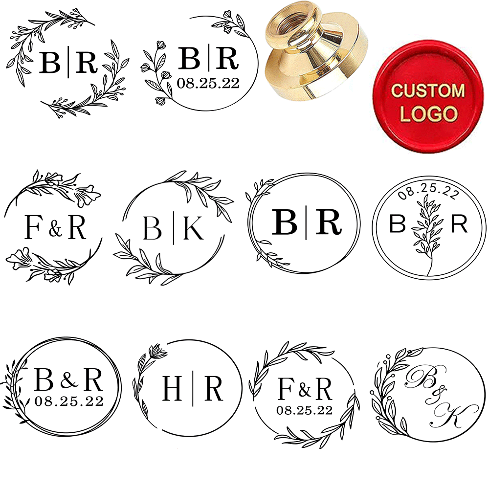 Custom Letter Wax Seal Stamp K - Wax Seal Letter Kit reseña y precio