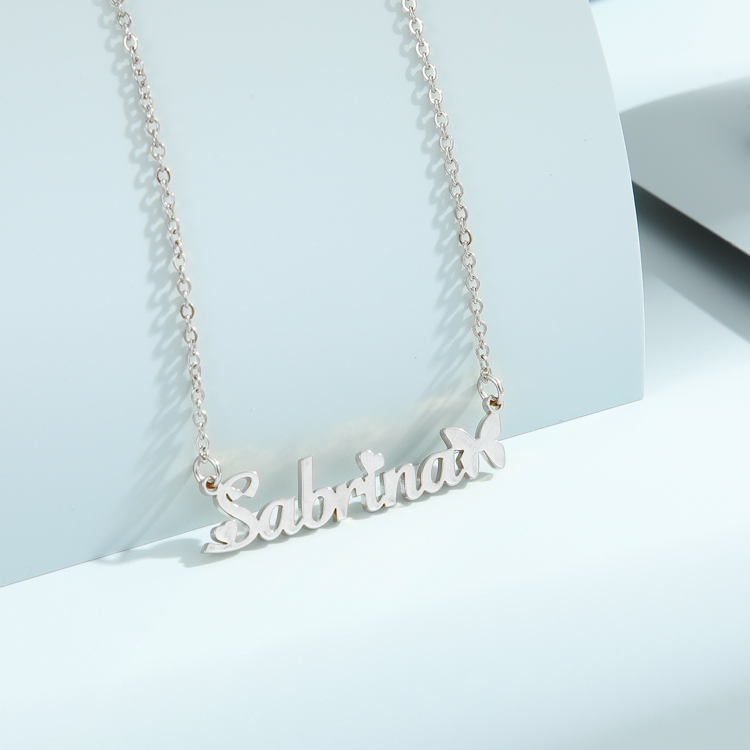 1pc Personalized Butterfly Nam - Name Necklace Custom reseña y precio