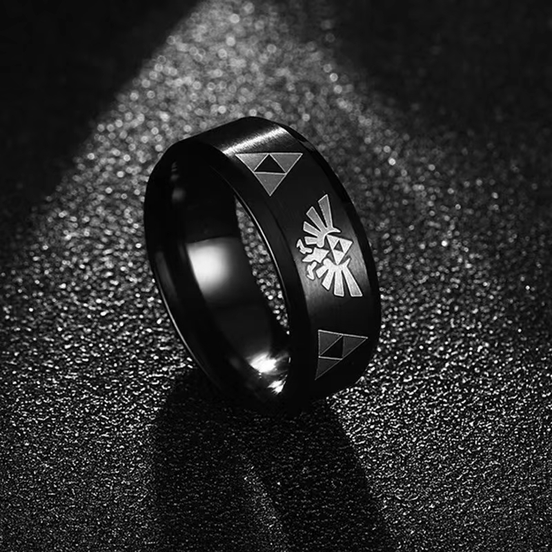 Fashion Anime Triforce Triangl - Initial Ring Custom reseña y precio