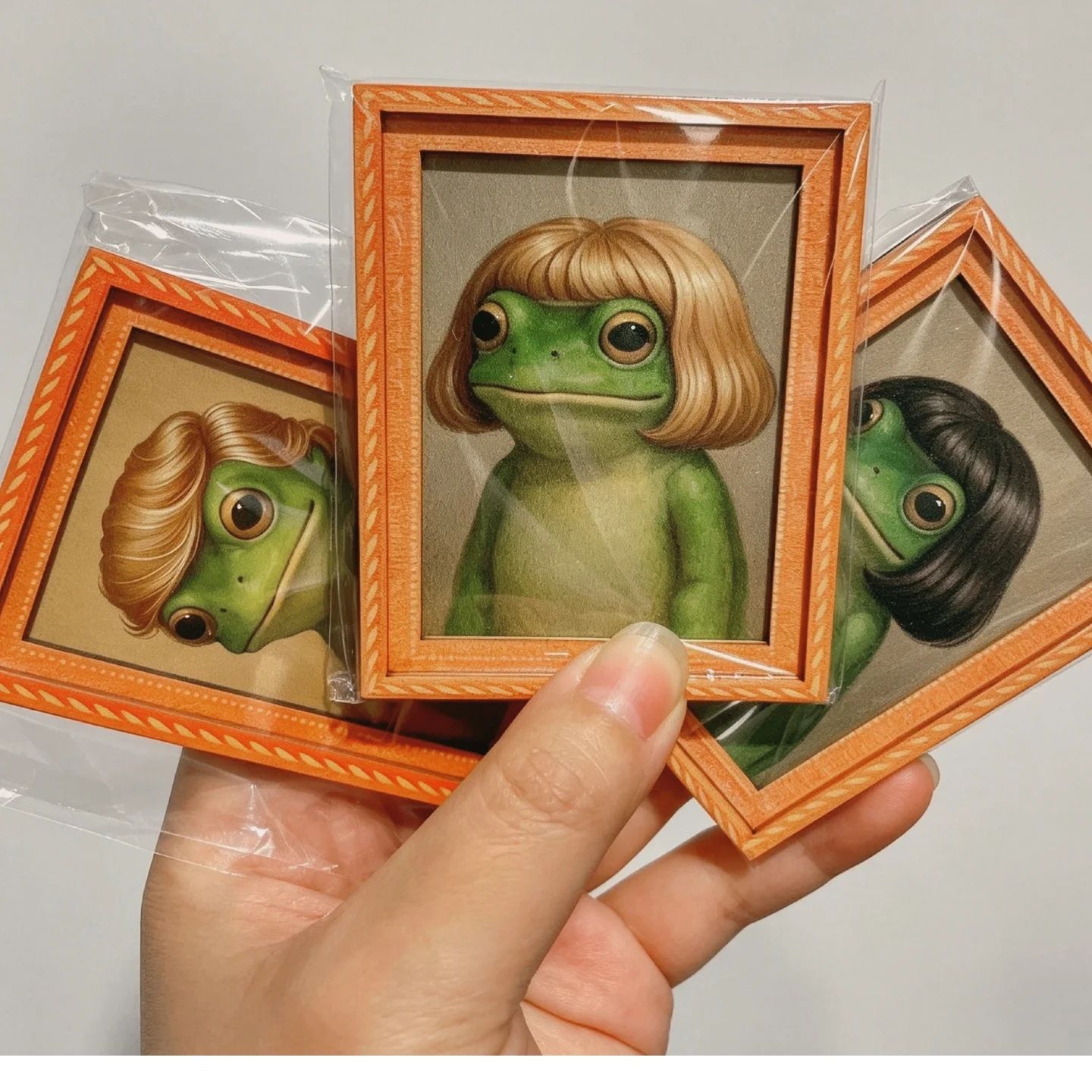Mini Wooden Photo Frame Frog F - Engraved Wood Frame reseña y precio