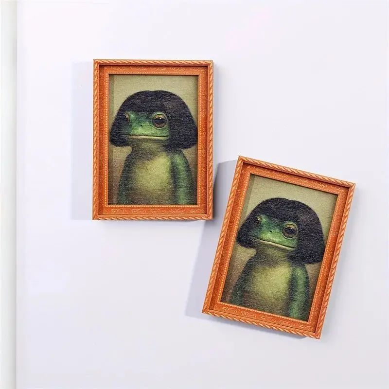 Mini Wooden Photo Frame Frog F - Engraved Wood Frame reseña y precio