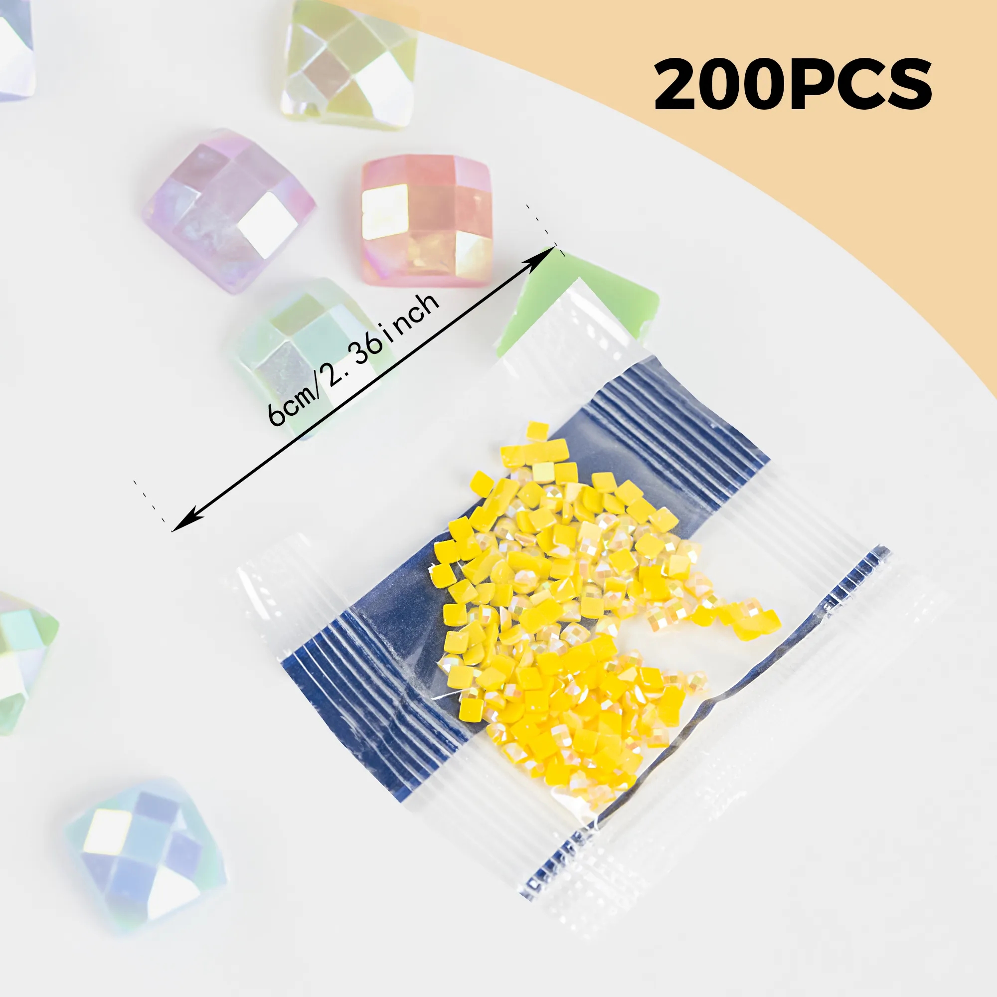 AB Square Stone Drills DIY Dia - Photo Mosaic Print reseña y precio