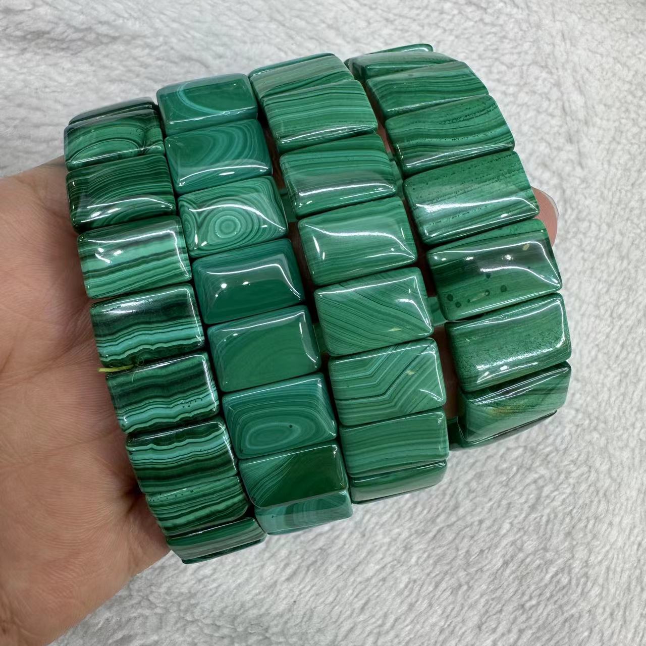 Genuine Natural Green Malachit - Coordinates Bracelet reseña y precio