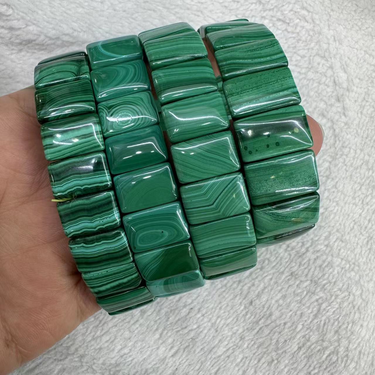 Genuine Natural Green Malachit - Coordinates Bracelet reseña y precio