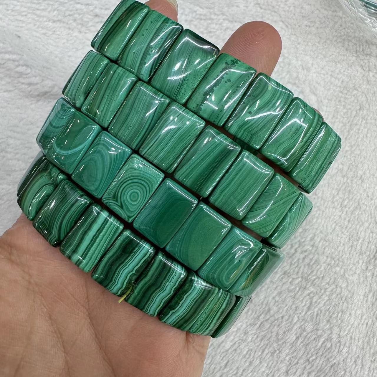 Genuine Natural Green Malachit - Coordinates Bracelet reseña y precio