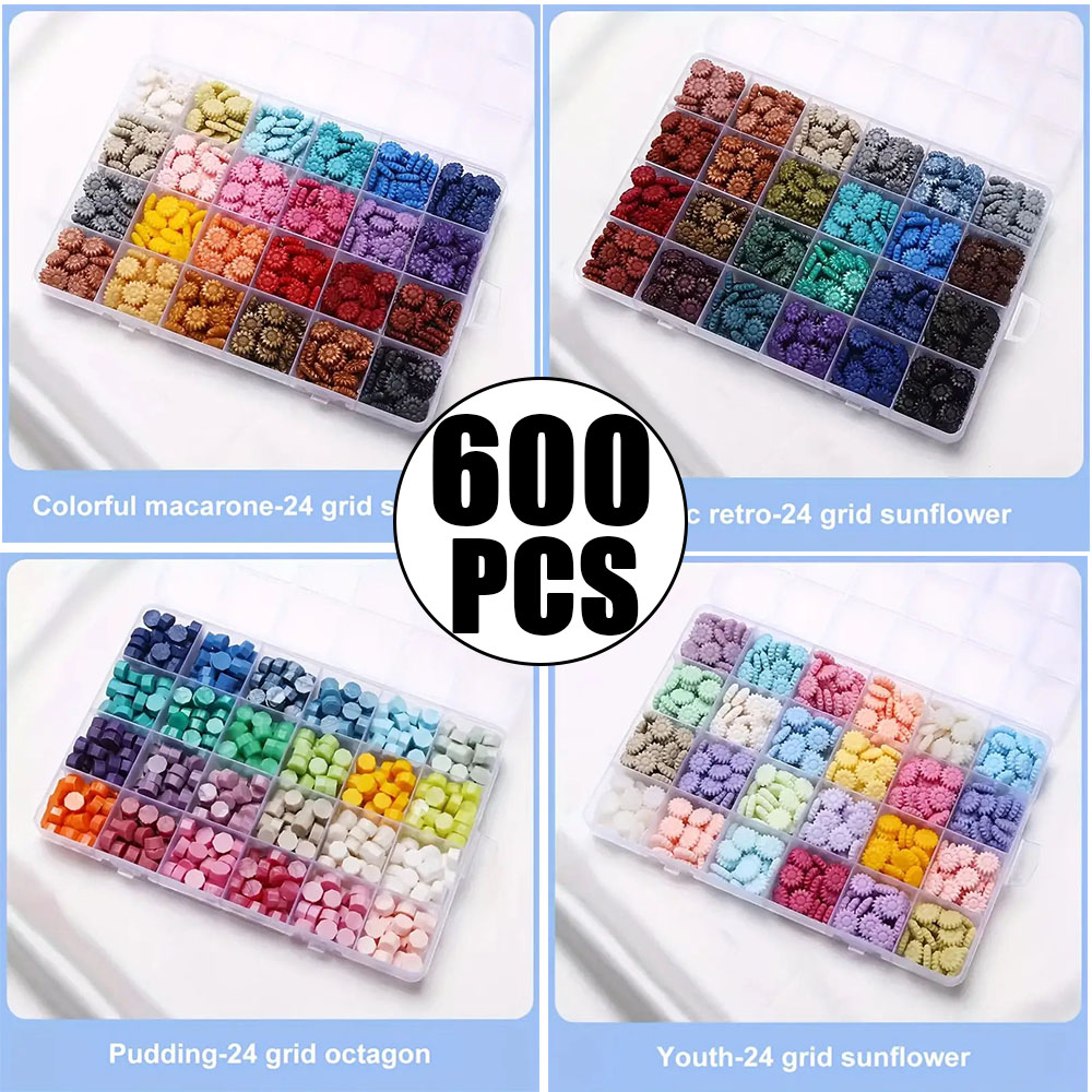 600Pcs Box Sealing Wax Beads,  - Wax Seal Letter Kit reseña y precio
